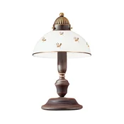 Kolarz 731.73.170 - Stona lampa NONNA 1xE27/75W/230V cvetni motiv, ružicasto zlato
