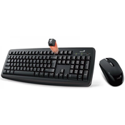 Set tastatura i mi&scaron; wireless GENIUS KM-8100 crna