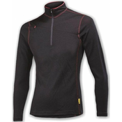 Sensor majica z dolgimi rokavi Merino Wool 330, ženska, črna, M