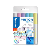 Pilot marker Pintor Set PASTEL Mix FINE
