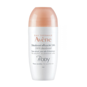 Avene Body 24-urni deodorant za občutljivo kožo roll-on, 50 ml
