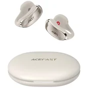Bluetooth slušalke Acefast Aceclip Pro BT 5.4 z dvema mikrofonom za odpravljanje hrupa, 400mAh, IP55 - gold