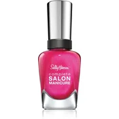 Sally Hansen Complete Salon Manicure Nail Strengthening Polish Color 191 Back To The Fuchsia 14.7ml