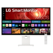 Pametni monitor LG - 37U730SA-W, 37, 4K, IPS, Anti-Glare, USB Hub, Curved, bijeli