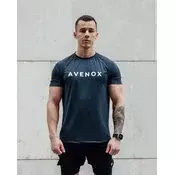 Avenox Muška majica Signature Performance, Kratki rukav, Tamnosiva