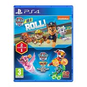 Paw Patrol On a Roll! & Paw Patrol Mighty Pups Save Adventure Bay Bundle PS4