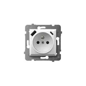 Ospel - Kucna uticnica bez okvira 230V + 1xUSB-A + 1xUSB-C ARIA bela