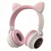 GJBY slušalice bežične naglavne CA-028 pink /biege