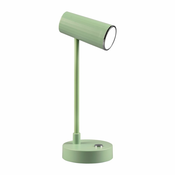 Svijetlo zelena LED stolna lampa s mogucnošcu zatamnjivanja (visina 28 cm) Lenny – Trio