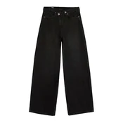 Bershka Kavbojke črn denim