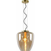 Lucide 30473/28/62 - Lestenec na vrvici FLORIEN 1xE27/60W/230V zlat
