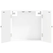 vidaXL Omara za tarče EDE Bela 52,5 x 10,5 x 53,5 cm Inženirski les