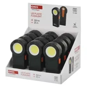 Ročna COB LED svetilka, 3x AAA, 12 ks