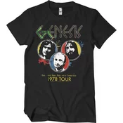 Genesis Majica 1978 Tour Vintage Unisex Black M