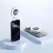 Selfie magnetic LED svetlo Z04 belo