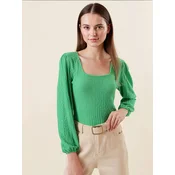 Bigdart Bluza Blusen zelena