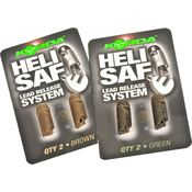 Korda Heli Safe Lead Release System Brown-Green