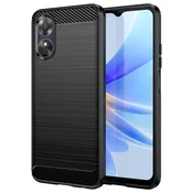 GS Ovitek za Oppo A17, Karbon, črn