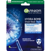 GARNIER Nocna maska za lice u maramici Moisture Bomb