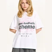 Cropp - Predimenzionirana majica s printom - white
