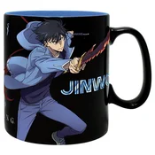Termoreaktivna skodelica ABYstyle Solo Leveling - Jinwoo in Igris - 460 ml (ABYMUGA690)