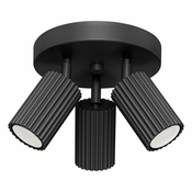 Črna stropna svetilka Gleam – Nice Lamps