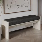 Atelier del Sofa Klupa Pearl, 120x45x35 cm, Bež