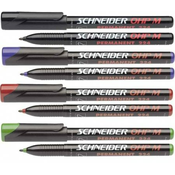 Set od 4 markera u boji Schneider permanentni OHP Maxx 224 M, 1.0 mm