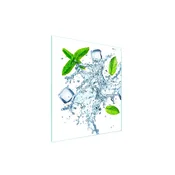 shumee Steklena deska za rezanje 45x52 Ice