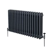 MONSTER Tradicionalni radiator s 3 stebri - 600 x 832 mm - antracitno siva, (21569876)