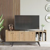 Hanah Home TV Komoda Brukge, 150x56x40 cm, Hrast