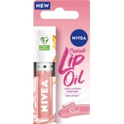 Nivea negovalno olje za ustnice Rosé roza 5,5 ml