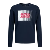 Jack & Jones Junior Majica dug rukav za decake JJECORP, teget