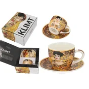 Carmani, skodelica za espresso s krožnikom - G. Klimt. Adela (carmani)