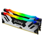 Kingston Technology FURY 96GB 6400MT/s DDR5 CL32 DIMM (Komplet 2) Renegade RGB XMP