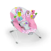 KIDS II Bright Stars Muzicka ležaljka za bebe Pink Paradise 16732