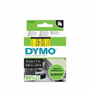 Dymo Tape D1 9MM black/YE
