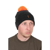 Kapa Fox Collection Bobble Hat - Black/Orange
