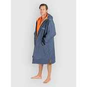 Dryrobe Advance Long Sleeve Surf Poncho grey orange
