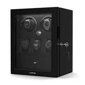 Klarstein ChronoVault navijalnik za ure | 2+3 ure | veganski | visok sijaj | 4 načini | motor Mabuchi | LED | vtič