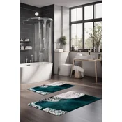 Lessentiel Maison Set prostirki za kupatilo CT-5195, 2 Komada, TamnoPlava