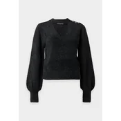 GUESS Pulover LS CHOCKER JAYCEE SWTR črna