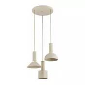 Luster na sajli VANTI 3xE27/15W/230V bež