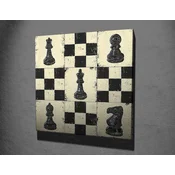Wallity Dekorativna slika na platnu, 45x45cm, Šarena