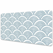 Decormat Podloga za pisalno mizo Fish scales pattern 100x50 cm