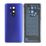 OnePlus 8 Pro - pokrov baterije + steklo zadnje kamere (ultramarin modra)