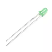 LED 3mm zelena 800mCd 45° 3004UPG