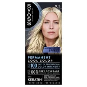 Syoss Permanent Coloration Permanent Blond trajna barva za lase 50 ml Odtenek 9-5 frozen pearl blond za ženske