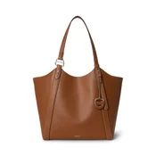 Lauren Ralph Lauren  TASHA TOTE LARGE  Kostanjeva