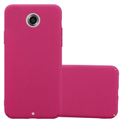 Cadorabo Cadorabo Case, združljiv z Motorolo v Frosty Pink - Hard Case zaščitni pokrov v zmrznjenem videzu proti praskam in udarcem, (20564085)